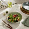 imageSweese 975 Large Pasta Bowls 50 Ounces Salad Bowls Set for Serving Pasta Noodle Soup Dinner Large Kitchen Bowl Set of 4 Microwave and Dishwasher Safe WhiteMorandi