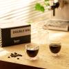 imageSweese Espresso Cups Set of 4 Double Walled Glass Coffee Cups 4 Ounce Insulated Espresso Shot Glass Cups for Espresso Accessories Clear Glass Espresso Cups Suit for Espresso Machine4 Count Pack of 1