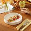 imageSweese Large Pasta Bowls 32 Ounce Salad Bowls Set of 4 Stackable Serving Bowls for Dinner Salad Dessert  Microwave Dishwasher Safe  White