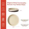 imageSweese Large Pasta Bowls 42 Ounce Salad Bowls Set of 2 Stackable Serving Bowls for Dinner Salad  Microwave Dishwasher Safe  Latte BeigeLatte Beige
