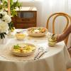 imageSweese Pasta Bowls 22 Ounce Salad Serving Bowls Set of 6 76 Inch Porcelain Plates for Serving Dinner Salad  Microwave Dishwasher Safe Cool Assorted ColorsBeige