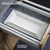 imageSweese White Serving Platters for Entertaining  Rectangular Porcelain Serving Plates  Serving Trays for Food Fruits and Appetizers at Parties  Set of 3