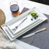 imageSweese White Serving Platters for Entertaining  Rectangular Porcelain Serving Plates  Serving Trays for Food Fruits and Appetizers at Parties  Set of 3