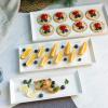 imageSweese White Serving Platters for Entertaining  Rectangular Porcelain Serving Plates  Serving Trays for Food Fruits and Appetizers at Parties  Set of 3