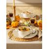 imageSweese Porcelain Soup Bowls with Handles 20 Ounce French Onion Soup Bowls Stackable Serving Bowls Oven Safe for Chili Beef Stew Oven Microwave Dishwasher Safe Set of 4 Gift WhiteWhite