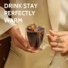 imageSweese 5oz Double Wall Glass Espresso Cups Set of 2 Espresso Shot Cups Perfect for Cappuccino Latte Tea