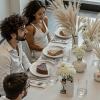 imageSweese Porcelain Dinnerware Sets for 4 12 Pieces Handcrafted Embossed Plates and Bowls Set with Rustic Terracotta Underside Scratch Resistant Dishes Set Dishwasher ampamp Microwave Safe White