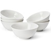 image:imageSweese 10 oz Ceramic Bowls Set of 6 White Cereal Bowls for Yogurt Fruit Dessert Oatmeal and Snacks Stackable Small Serving Bowls for Breakfast and Everyday UseWhite