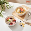 image:imageSweese 10 oz Ceramic Bowls Set of 6 White Cereal Bowls for Yogurt Fruit Dessert Oatmeal and Snacks Stackable Small Serving Bowls for Breakfast and Everyday UseWhite