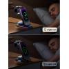 image3 in 1 Wireless Charging Station Fast Wireless Charger Stand for iPhone 1615141312 X Pro Max ampamp Apple WatchFoldable ampamp Double Coil Compatible with Apple Watch Ultra 8765 Airpods 23Pro