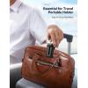 imageJOYROOM 360 Metal Ball ampamp Titanium Magsafe Airplane Phone Holder Travel Essentials for Airplane Phone Mount Universal Travel Phone Holder for Plane Travel Must Have for iPhone 16 15 14 13Black