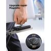 imageJOYROOM Magnetic Portable Charger 10000mAh Power Bank with Ring Holder N52 Stronger Magnetic 20W PD Fast Charging Battery Pack Compatible with iPhone 1615141312ProPro Max BlackBlack