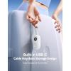 imageJOYROOM Portable Charger for Apple Watch 10 2500mAh Fast Charging iWatch Charger KeyChain USB C Cable Magnetic Wireless Travel Power Bank for Apple Watch Series 9876SE5432NikeUltraUltra 2White
