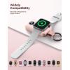 imageJOYROOM Portable Charger for Apple Watch2000mAh Fast Charger for iWatch Series 1098765432SEUItra2Ultra Power Bank Keychain Style with Compact Magnetic Design Travel EssentialMintPink