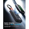 imageJOYROOM Portable Charger for Apple Watch2000mAh Fast Charger for iWatch Series 1098765432SEUItra2Ultra Power Bank Keychain Style with Compact Magnetic Design Travel EssentialMintBlack