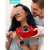 imageJOYROOM for Apple Watch Charger Stand Portable Magnetic Charging Dock for Apple Watch 10 with Colorful Light ampamp CableFast iWatch Charger Stand for Apple Watch Series 10 9 8 7 6 5Ultra 2 SEWhiteBlack