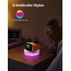 imageJOYROOM for Apple Watch Charger Stand Portable Magnetic Charging Dock for Apple Watch 10 with Colorful Light ampamp CableFast iWatch Charger Stand for Apple Watch Series 10 9 8 7 6 5Ultra 2 SEWhiteWhite