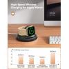 imageJOYROOM for Apple Watch Charger StandPortable Magnetic iwatch Charger with Charging CordFoldable Apple Watch Fast Charger for Apple Watch Series1098765SEUltra 2Support Nightstand ModeWhiteBlack
