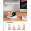 imageJOYROOM for Apple Watch Charger StandPortable Magnetic iwatch Charger with Charging CordFoldable Apple Watch Fast Charger for Apple Watch Series1098765SEUltra 2Support Nightstand ModeWhiteWhite