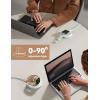 imageJOYROOM for Apple Watch Charger StandPortable Magnetic iwatch Charger with Charging CordFoldable Apple Watch Fast Charger for Apple Watch Series1098765SEUltra 2Support Nightstand ModeWhiteWhite