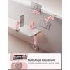 imageJOYROOM for Magsafe Airplane Phone Holder Travel EssentialsUnlimited Scenery HandsFree Plane Phone Holder Airplane Travel Accessories for iPhone 16 Pro Max ampamp Magsafe CasePink