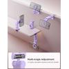 imageJOYROOM for Magsafe Airplane Phone Holder Travel EssentialsUnlimited Scenery HandsFree Plane Phone Holder Airplane Travel Accessories for iPhone 16 Pro Max ampamp Magsafe CasePurple