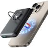 imageJOYROOM Magnetic Portable Charger 10000mAh Power Bank with Ring Holder N52 Stronger Magnetic 20W PD Fast Charging Battery Pack Compatible with iPhone 1615141312ProPro Max BlackBlack