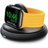 imageJOYROOM for Apple Watch Charger StandPortable Magnetic iwatch Charger with Charging CordFoldable Apple Watch Fast Charger for Apple Watch Series1098765SEUltra 2Support Nightstand ModeWhiteBlack