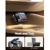 imageJOYROOM 5 in 1 Car Cigarette Lighter Adapter 160W Fast Charging Car Charger Adapter 2Socket Cigarette Lighter Splitter Retractable Car Charger for iPhone Android All Car DevicesBlack