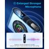 imageJOYROOM Bluetooth 53 AUX Adapter for Car Long Battery Life Display Noise Cancelling Bluetooth Receiver for CarHome StereoWired HeadphonesHandsFree Call 22H Battery Life Metal