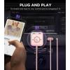 imageJOYROOM Bluetooth 54 AUX Car Adapter2024 Upgrade Stronger Dual Micsampamp Noise Cancellation Multifunction Buttonampamp PlugandPlay Bluetooth Receiver for Car MusicHandsFree CallsStereo Audio BlackPink
