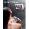 imageJOYROOM Shower Phone Holder Waterproof 480 Rotation Adjustable Phone Case Holder AntiFog Wall Phone Mount Stand Cover for Bathroom Bathtub Kitchen Shower Accessories Essentials for 47quot Phones