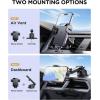 imageJOYROOM Wireless Car Charger15W Qi Fast Charging Car Charger Phone Holder Mount AutoClamping Alignment Windshield Dashboard Air Vent Cell Phone Holder for iPhone 16 Pro Max15 ProSamsung S24S23