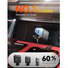 imageSuper Compact Retractable Car Charger 4 in 1 69W Car Charger USB C iPhone 16 Car Charger Fast Charging Car Accessories Car Phone Charger Adapter for iPhone 15 Pro Max Pixel RedBlack