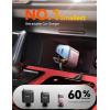 imageSuper Compact Retractable Car Charger 4 in 1 69W Car Charger USB C iPhone 16 Car Charger Fast Charging Car Accessories Car Phone Charger Adapter for iPhone 15 Pro Max Pixel RedPink