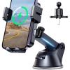 imageJOYROOM Wireless Car Charger15W Qi Fast Charging Car Charger Phone Holder Mount AutoClamping Alignment Windshield Dashboard Air Vent Cell Phone Holder for iPhone 16 Pro Max15 ProSamsung S24S23