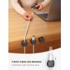image12 Pack Magnetic Cable Management Clips Phone Electric Charging Cord Holder Desktop Cord Organizer Adhesive Cable Organizer Keeper for Home Kitchen Office Desk Outdoor Wall Car Bedroom Nightstand12pack