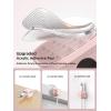 image6 Pack Magnetic Cord Holder Cord Organizer Cable Clip for Desk Management JOYROOM Smooth Adjustable Cable Clip Wire Holder Keeper Organizer for Home Office Desk Phone Car Wall Desktop NightstandAsakura Pink