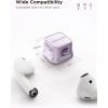image6 Pack Magnetic Cord Holder Cord Organizer Cable Clip for Desk Management JOYROOM Smooth Adjustable Cable Clip Wire Holder Keeper Organizer for Home Office Desk Phone Car Wall Desktop NightstandLavender Purple