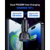 image70W USB C Car Charger JOYROOM Dual PD35W ampamp QC30 Super Fast Charging Compatible with iPhone 16 Pro Max15 Plus14 Pro MaxiPad Pro Samsung Galaxy S24 UltraS23S22 Google Pixel