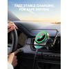 imageJOYROOM 15W for MagSafe Car Mount Charger Ultra Magnetic Phone Holder for Car Vent Charging Fast Wireless Car Charger Mount Fit for iPhone 16 Pro Max Plus Mini 15 14 13 12Gray