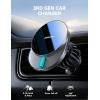 imageJOYROOM 15W for MagSafe Car Mount Charger Ultra Magnetic Phone Holder for Car Vent Charging Fast Wireless Car Charger Mount Fit for iPhone 16 Pro Max Plus Mini 15 14 13 12Gray