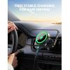 imageJOYROOM 15W for MagSafe Car Mount Charger Ultra Magnetic Phone Holder for Car Vent Charging Fast Wireless Car Charger Mount Fit for iPhone 16 Pro Max Plus Mini 15 14 13 12Black