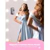imageJOYROOM Magnetic Suction Phone Case Mount with Silicone Loop Silicone Suction Cup Phone Grip Holder Stand for iPhone 16 Pro Max HandsFree for Selfies and Tiktok Videos Creator and Sharer Hot PinkHot Pink