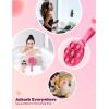 imageJOYROOM Magnetic Suction Phone Case Mount with Silicone Loop Silicone Suction Cup Phone Grip Holder Stand for iPhone 16 Pro Max HandsFree for Selfies and Tiktok Videos Creator and Sharer Hot PinkHot Pink