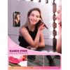 imageJOYROOM Magnetic Suction Phone Case Mount with Silicone Loop Silicone Suction Cup Phone Grip Holder Stand for iPhone 16 Pro Max HandsFree for Selfies and Tiktok Videos Creator and Sharer Hot PinkHot Pink