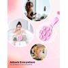 imageJOYROOM Magnetic Suction Phone Case Mount with Silicone Loop Silicone Suction Cup Phone Grip Holder Stand for iPhone 16 Pro Max HandsFree for Selfies and Tiktok Videos Creator and Sharer Hot PinkPink