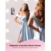 imageJOYROOM Magnetic Suction Phone Case Mount with Silicone Loop Silicone Suction Cup Phone Grip Holder Stand for iPhone 16 Pro Max HandsFree for Selfies and Tiktok Videos Creator and Sharer Hot PinkPink