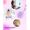 imageJOYROOM Magnetic Suction Phone Case Mount with Silicone Loop Silicone Suction Cup Phone Grip Holder Stand for iPhone 16 Pro Max HandsFree for Selfies and Tiktok Videos Creator and Sharer Hot PinkPurple