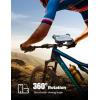 imageJOYROOM Motorcycle Phone Mount 1s Auto Lock100mph Military AntiShake Bike Phone Holder for Bicycle 10s Quick Install Handlebar Phone Mount Compatible with iPhone Samsung All Cell PhoneBlue